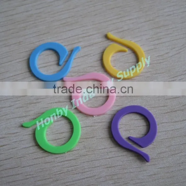 Pony Flat 27mm Coloured Split Kniting Ring Marker photo-5
