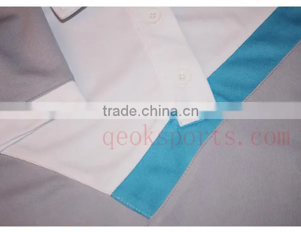 Ladies OEM Hockey Wear ,quick Dry Golf Shirt With Skort , Tennis Wear photo-2