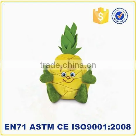 Plush Pineapple Soft Toys Pineapple Plush Toy Fabric photo-2