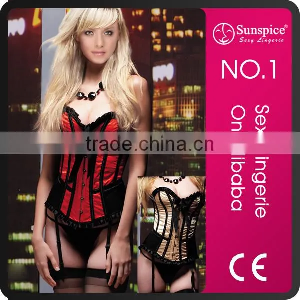 Sunspice Fasionable Style Hot Sale Adult Open Hot Sexy Corset Xxl Movie Sexy Woman Photo Corset Sxxxl Sexy Leather Corset photo-5