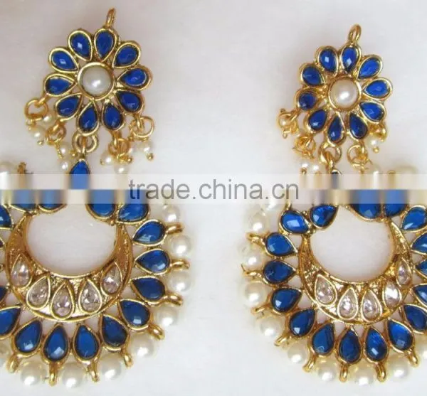 Gold Plated DANGLER Earrings photo-6
