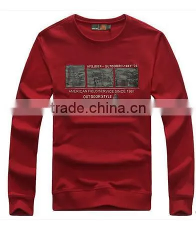 The New 2017 Spring Small Unlined Upper Garment of Han Edition Fleece Personality Render Men Long Sleeve T-shirt Unlined Upper photo-2