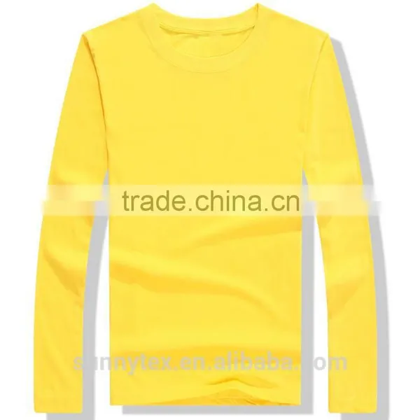 2017 Industrial Fashionable no Label Long Sleeve T-shirt for Man photo-4