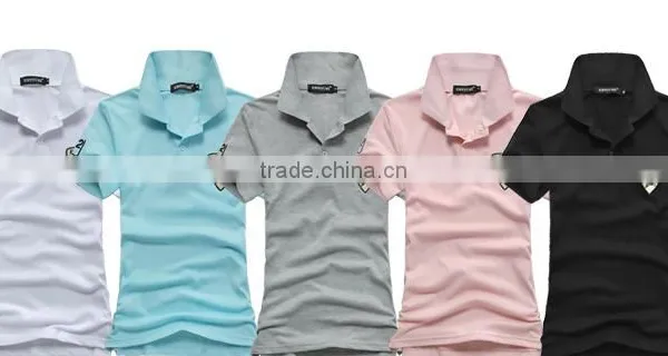 Custom Fashionable and Best Fit Plain Short Sleeve Polo T-shirt Manufactures in Guangzhou China photo-6