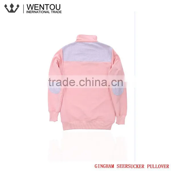 Monogram Ladies Oversized Seersucker Jersey Pullover photo-3