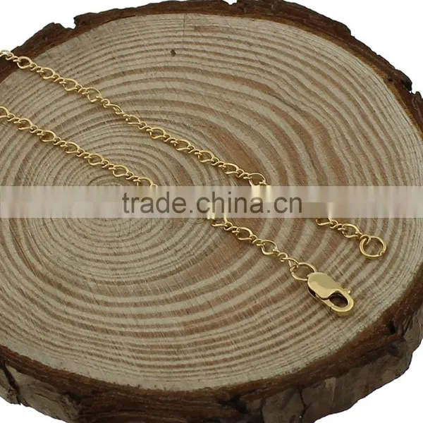 New Gold Chain Design Girls Gold Filled Necklace Chain Dubai New Gold Chain Design photo-2