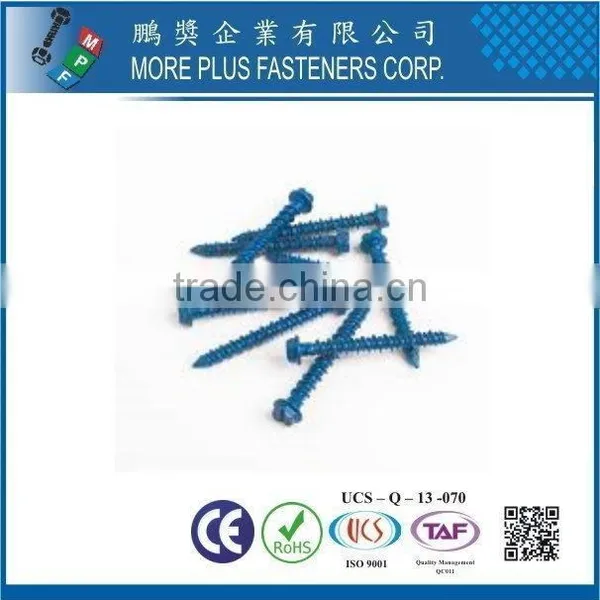 Easy Drive M7.5 With 5 Locking Ribs Deep High Low Thread Self Drilling Zinc Yellow Plated Flat Countersunk Concrete Screws photo-6