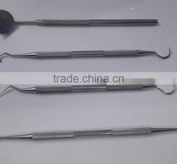 Premium Quality Surgical Stainless Steel Dental Hygiene Kit/ 4 Pcs Dental Scalar Kit/ Oral Dental Set photo-3