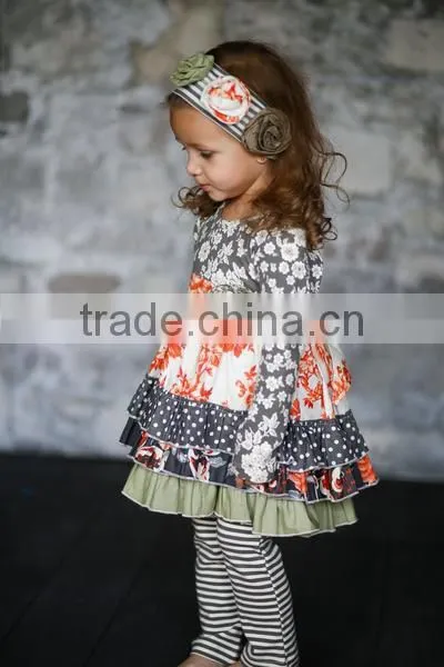 Bulk Wholesale Kids Clothing 2 Piece Outfit Little Girls Boutique Remake Clothing Sets photo-6