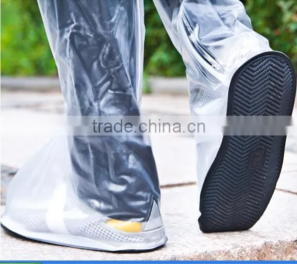New Fashion Raincoat Rain Boots Outdoor Camping Waterproof Portable Shoe Covers photo-4