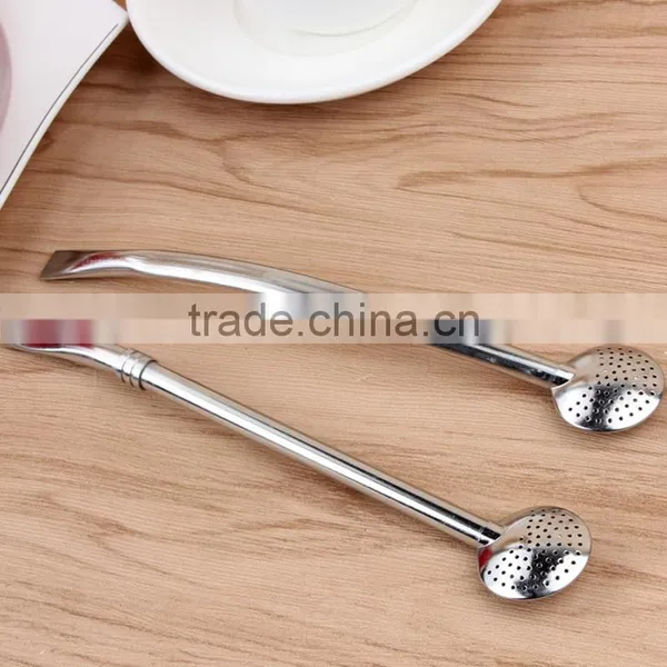 High Quality Stainless Steel Drinking Straw,Filter Metal Straw With Round Head photo-5