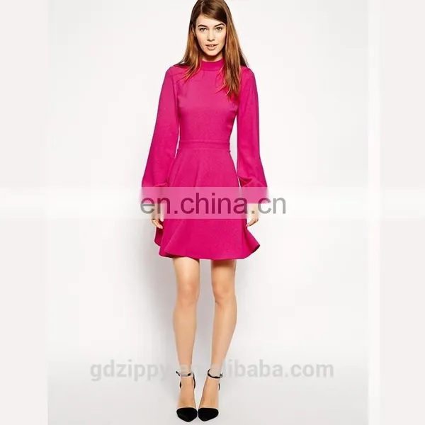 Express Dressses Women High Neck Cut Out Back Dress photo-2