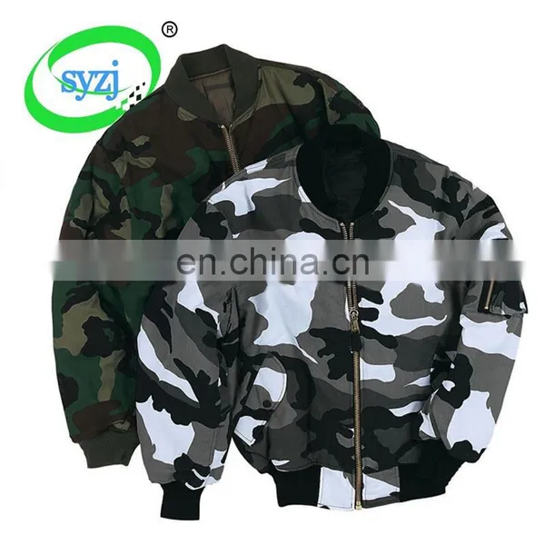 2017 New Arrival Camouflage Winter Bomber Jacket for Men photo-3