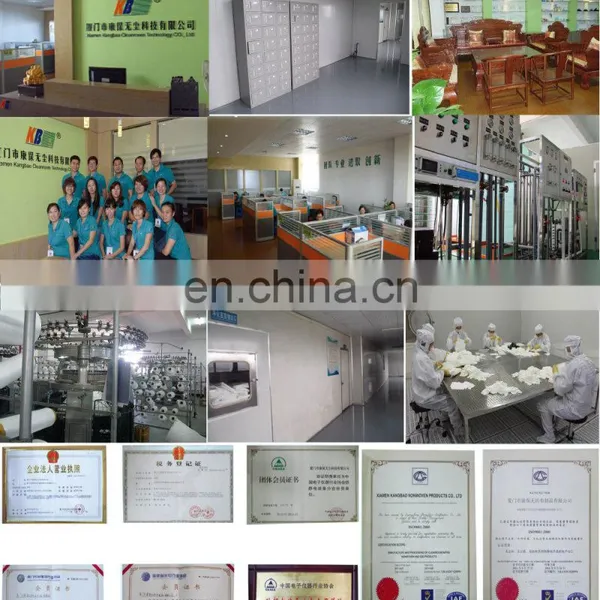 Laser Sealing Double Kintted Cleanroom Wiper for High Precision Instrument photo-4