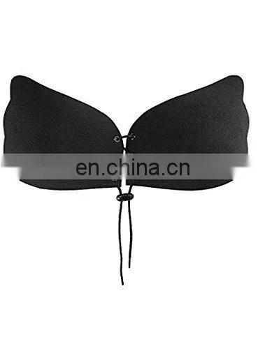 Women Push-up Bra Strapless Silicone Bras Invisible Pad photo-3
