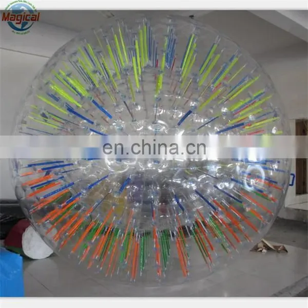Luminous Inflatable Grass Zorb Ball Grass Zorbing Ball photo-3