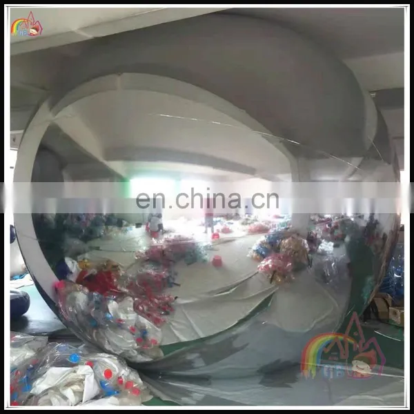 Best Price Giant Inflatable Hanging Mirror Ball Christmas Party Event Mirror Ball Silver Hanging Decoration photo-2