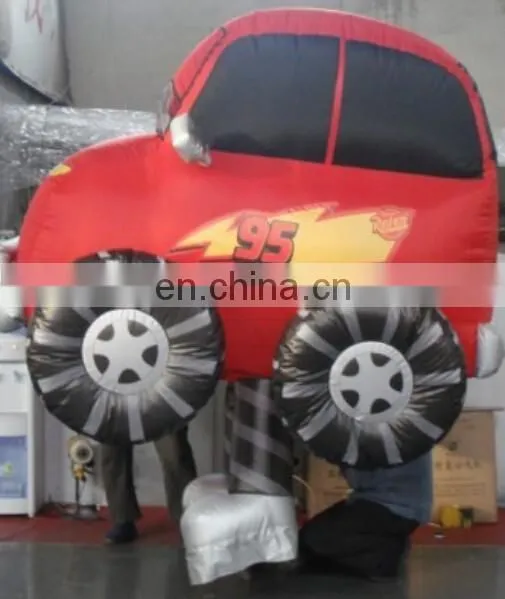 Inflatable Moving Car Cartoon for Outdoors Promotion photo-2