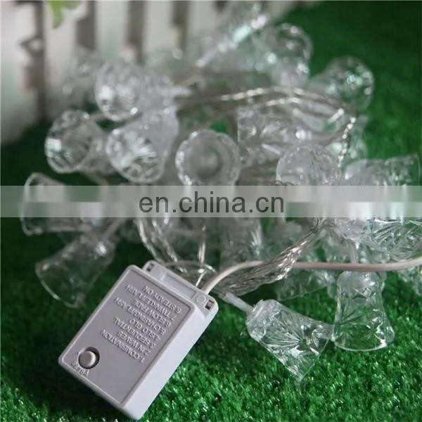 Hot Selling Waterproof LED String Lights Holiday Lighting AC110V/220V Xmas Wedding Party Christmas Decorations Hollow Bell photo-5