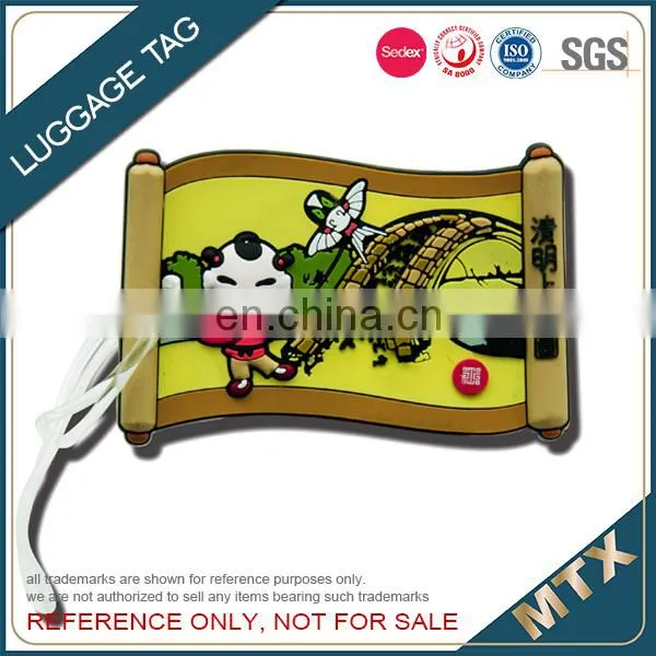Soft PVC Luggage Tag Supplier photo-2