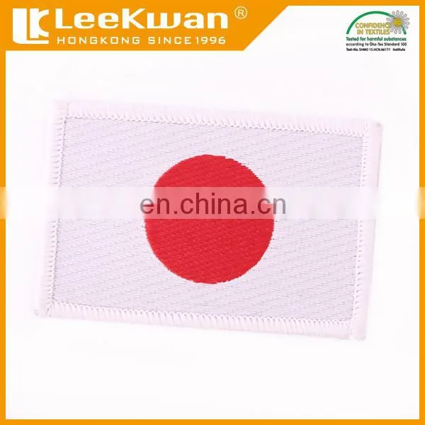 Flag Design Woven Label Patch,flag Woven Patch Applique