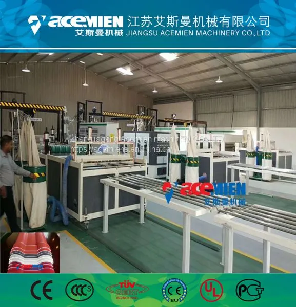 PVC Roof Tile Plastic Recycling Machine photo-5