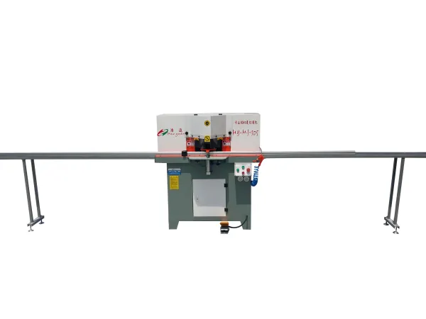 Upvc Window Frame Cutting Machine Aluminium Profile Sawing Machine 2.2kw×2 photo-2