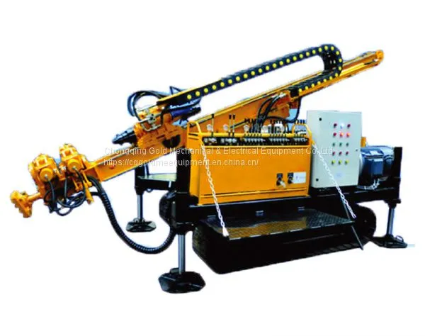 High Efficiency Crawler Mounted Full Hydraulic Anchor Drilling Rig Machine photo-4
