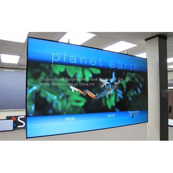 Black Diamond Fixed Frame Projector Screen