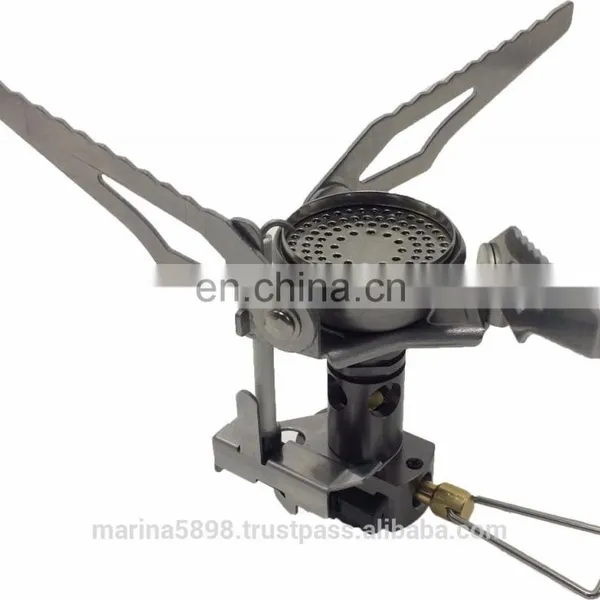 Camping Stove - Ultra Light (portable) Hiker Stove / Strong Flame / Simple Cooking / High Heat Efficient Burner