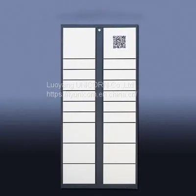 Standard Size Smart Delivery Locker and Export Smart Parcel Metal Locker Luoyang Factory Locker photo-4