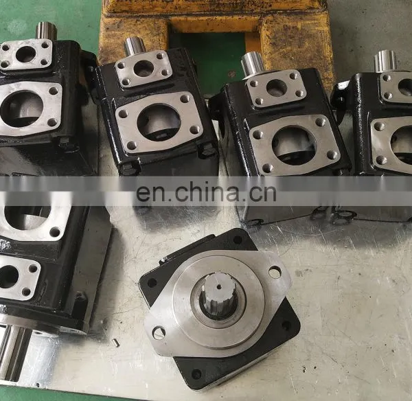 Single Double High Quality Vane Pump T6C T6D T6E T7DS T7BS Denison Parker Hydraulic Pump photo-3