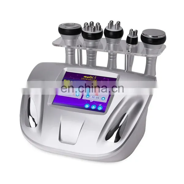 Wholesale Portable 5 in 1 40khz Vacuum Cavitation and rf Lifting Slimming Machine photo-3