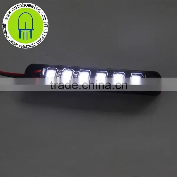 Universal LED DRL 8CM Day Time Running Light 8led Shortest Length photo-2
