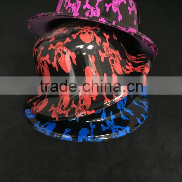 Crazy Cool Hats With Skull for Adults Fashion Rave Party Plastic Skull Top Hats Halloween Party