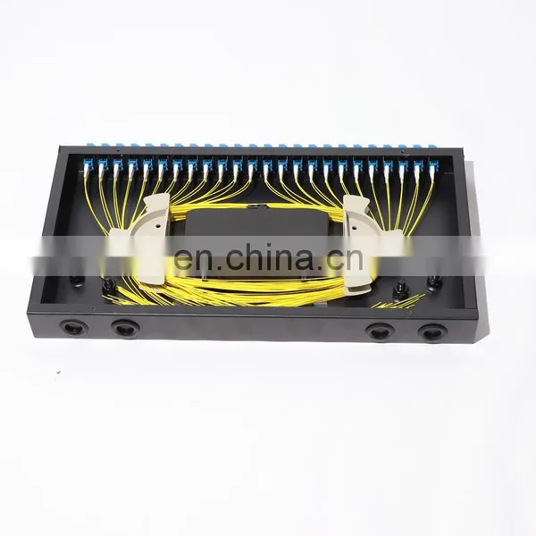 Fiber Optic Patch Pannel/rack Mount 48/FTTH Terminal Box/SC 12/24Port LC 24 Port 19