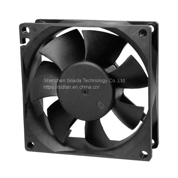DC 12V 24V 48V 80mm bathroom exhaust fan 8025 server cooling fan