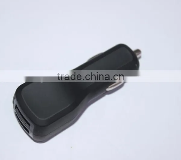 3.1Amp 3100mA Output Dual 2nd USB Vehicle Auto Car Charger With Black Painting Rubberized Finished photo-3