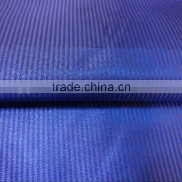 Polyester Strip Yarn Dyed Sleeve Lining Fabric for Jacket or Suit