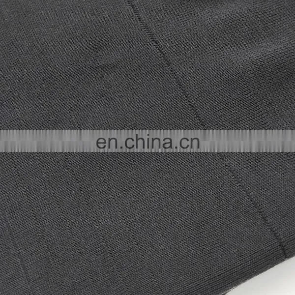 High Stretch Chinese Factory Price Jacket Cuff Jacket Ribbed Solid Rib Knit Fabric photo-5