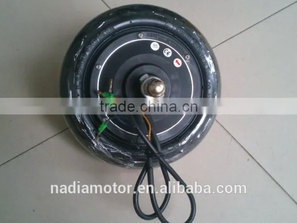 8 Inch 36V Brushless Gearless Electric Scooter Motor Hub Motor Brushless Hub Motor Gearless Hub With Braking Device photo-6