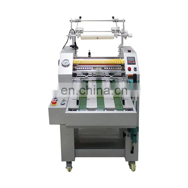 Top Quality Durable 110Mm Steel Roller Film Automatic Paper Laminating Machine photo-5