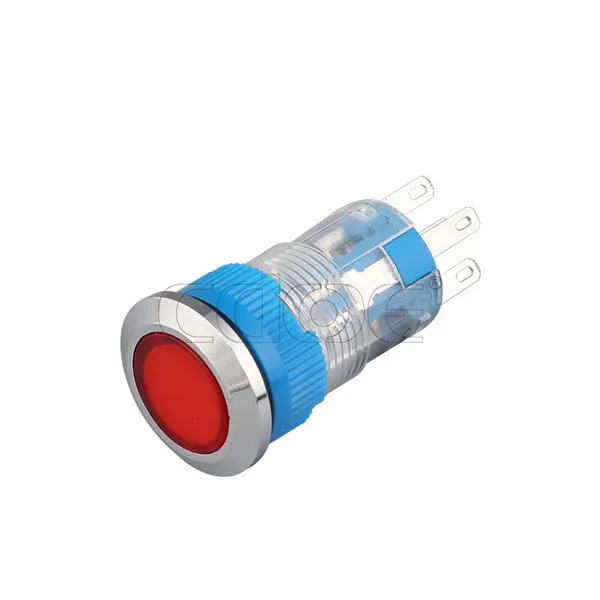IP67 16 мм пластиковый красный