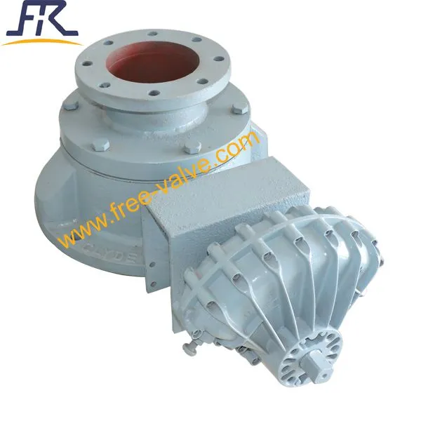 Pneumatic Rotary Dome Valve for Dense Phase Pneumatic Conveying photo-2