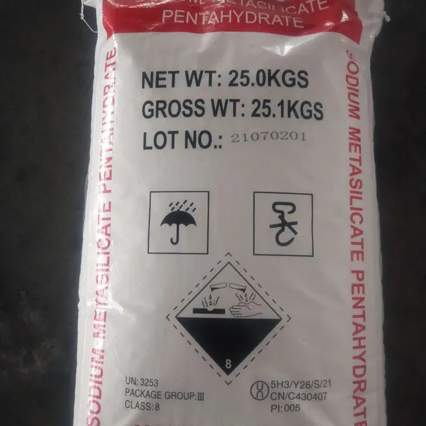Sodium Meta Silicate Pentahydrate 10213-79-3