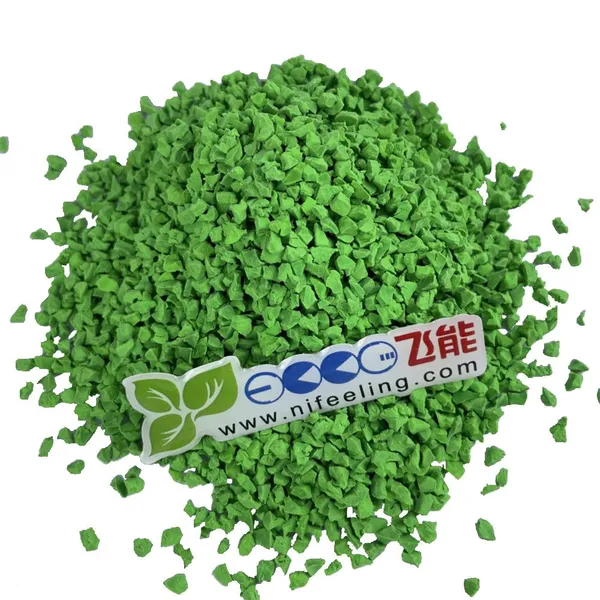 Non-slip Running Track Durable Red Color EPDM Rubber Granules Sports Surface photo-4