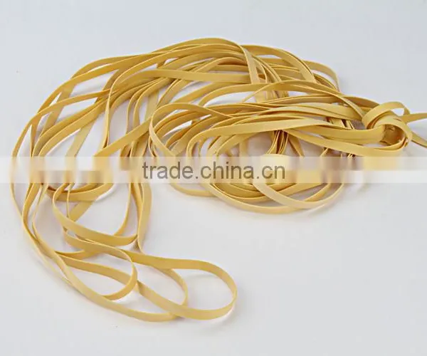 Natural Eco-friendly Colorized Elastic Smooth Rubber Belt photo-3