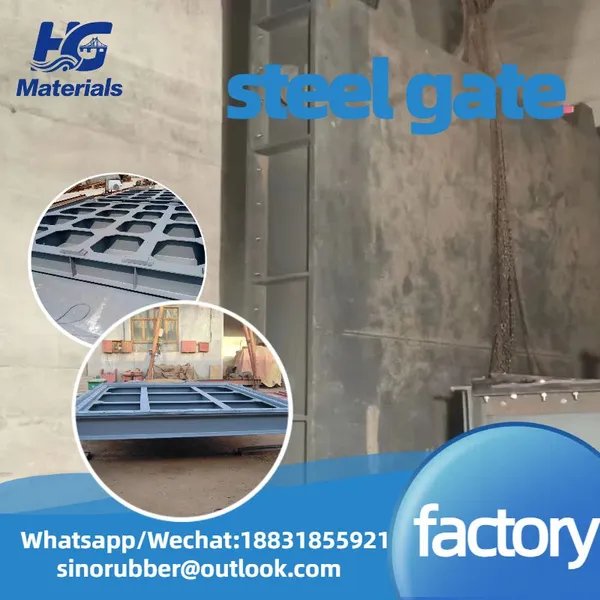 Steel Sluice Gate Manufacturer - The Water Conservancy Bidirectional Channel Stop Gate is Flexible and Convenient to Use photo-5