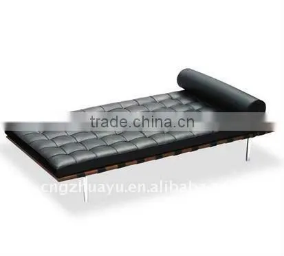 Genuine Leather Knoll Barcelona Bed photo-3