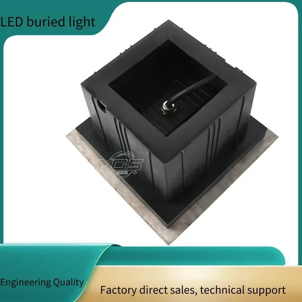 Led Outdoor Waterproof In-ground Lights, Square 9w In-ground Lights, 48w In-ground Lights, 304 Stainless Steel photo-5